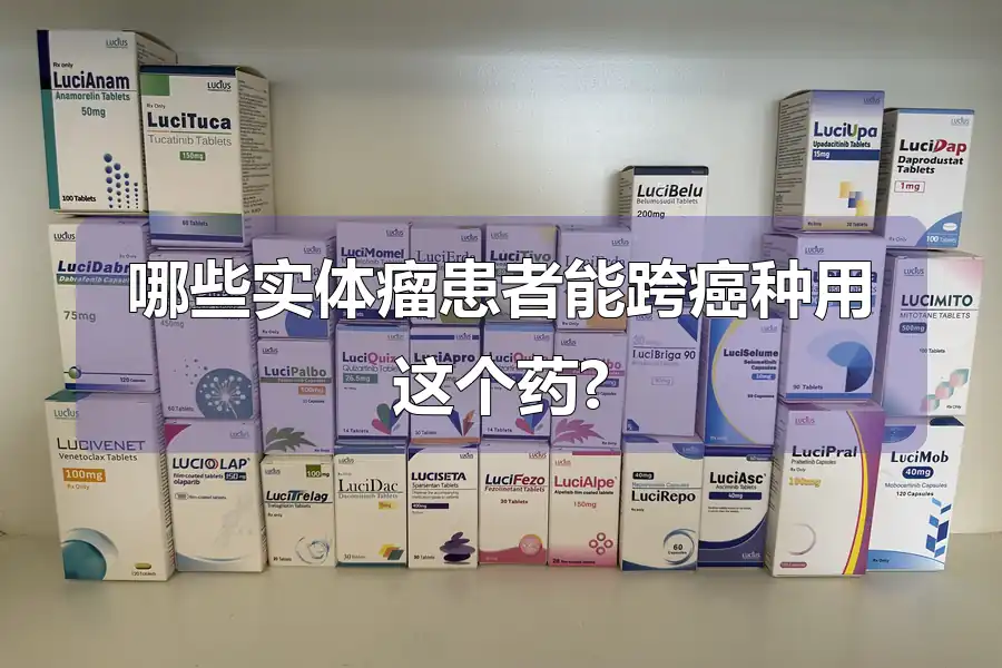哪些实体瘤患者能跨癌种用这个药?
